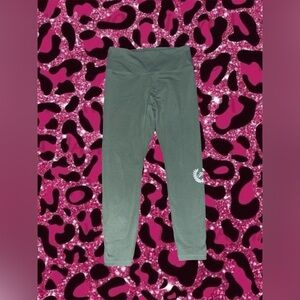 Victoria's Secret green high-waisted leggings